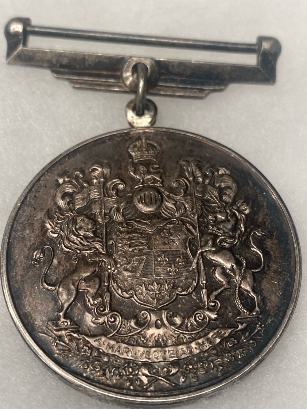 SILVER WAR MEDAL 1939-1945 WW2 CANADIAN VOLUNTARY SERVICE